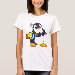 Camiseta jugador de voleibol de pingüino Deportes de voleib
