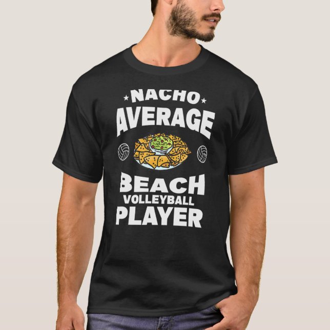 Camiseta Jugador de voleibol de playa Nacho (Anverso)