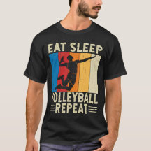 Jugador de voleibol de repetición de voleibol de s
