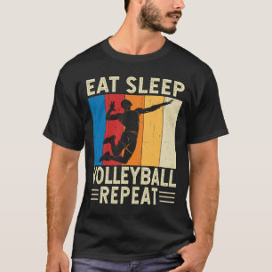 Camiseta Jugador de voleibol de repetición de voleibol de s