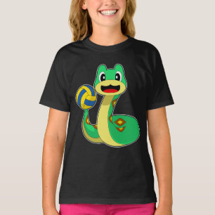 Camiseta Jugador de Voleibol de Serpiente Voleibol
