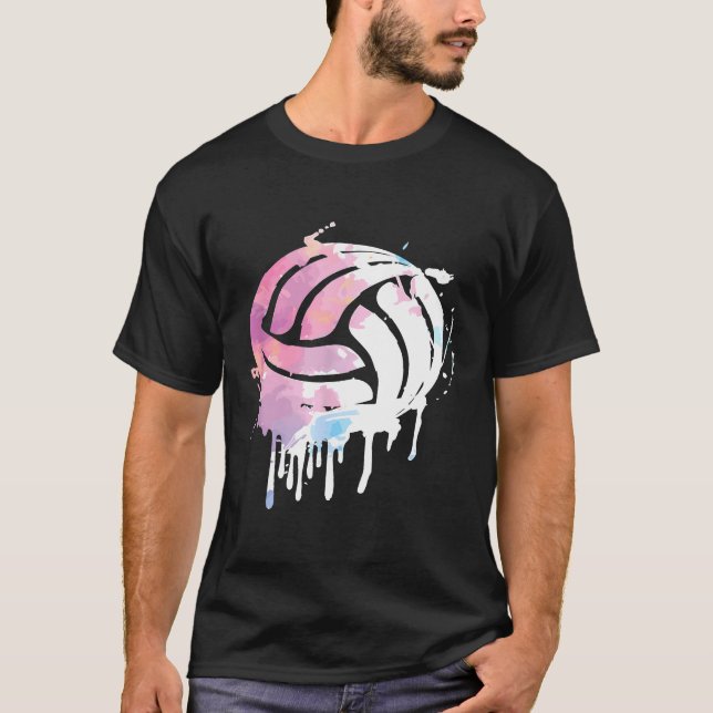 Camiseta Jugador de voleibol dice que entrenador de equipo  (Anverso)