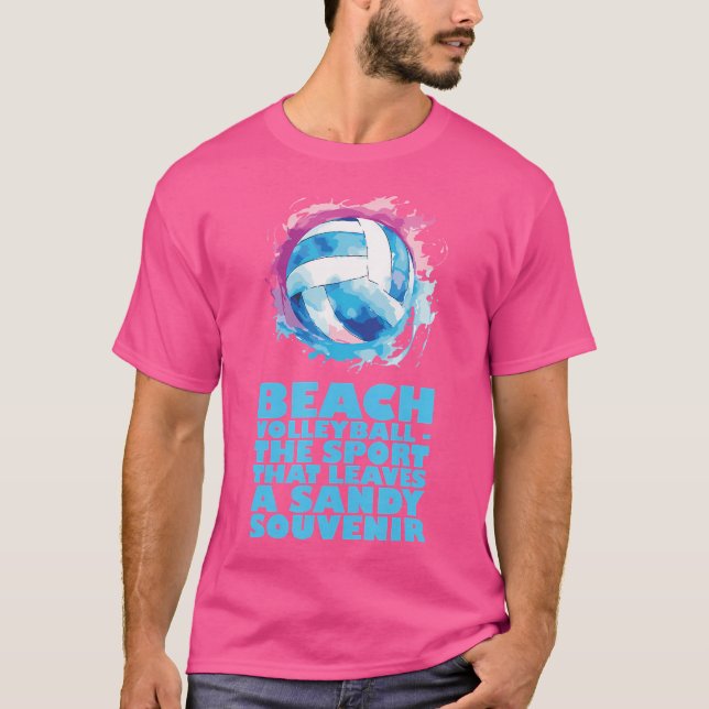 Camiseta Jugador de voleibol entrenador Juego de entrenamie (Anverso)