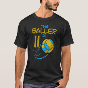 Camiseta Jugador De Voleibol Este Baller Es 11 Bir De Volei