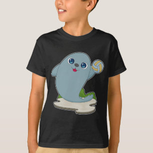 Camiseta Jugador de voleibol foca Voleibol