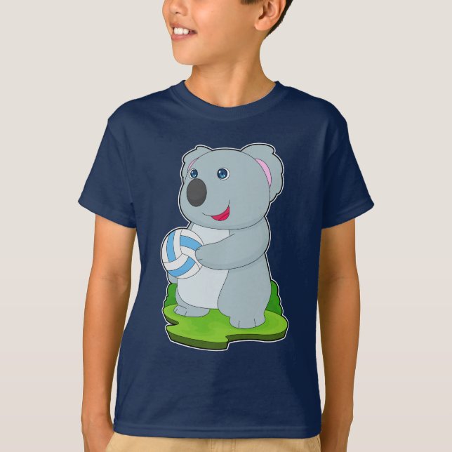 Camiseta Jugador de voleibol Koala Voleibol (Anverso)