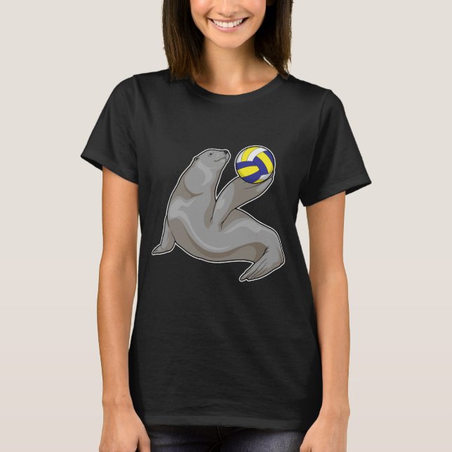 Camiseta Jugador de voleibol marino (Anverso)