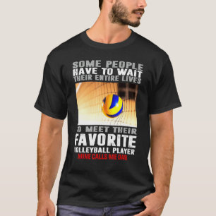 Camiseta Jugador De Voleibol Masculino Algunas Personas Tie