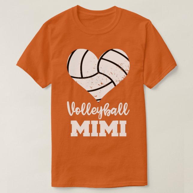Camiseta Jugador de voleibol Mimi Funny Mimi (Diseño del anverso)