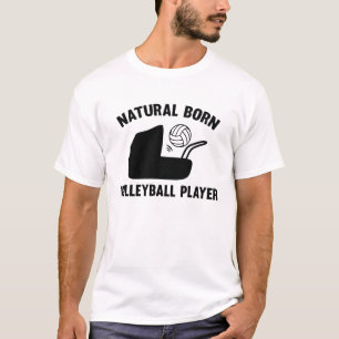Camiseta Jugador de voleibol natural