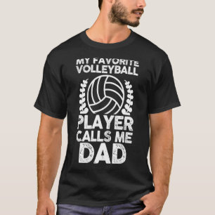 Camiseta Jugador de voleibol padre padre padre padre