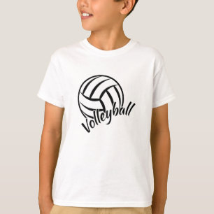Camiseta Jugador de voleibol playa Chica de voleibol en equ