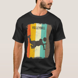 Camiseta Jugador de voleibol T retro 70 vendavales