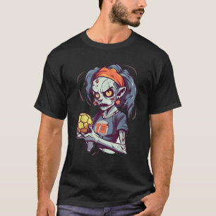 Camiseta Jugador de voleibol zombi Halloween Costueen Sport