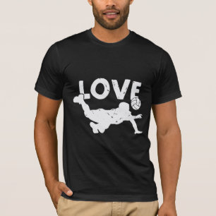 Camiseta Jugador de vóley playa deportivo de verano