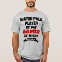 Jugador de waterpolo de gamer