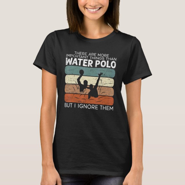 Camiseta Jugador de waterpolo Deportivo Piscina de entrenam (Anverso)
