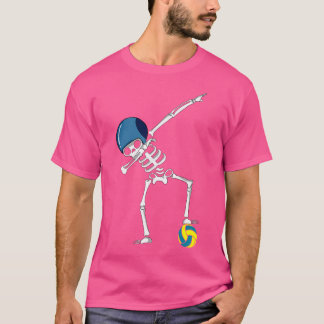 Camiseta Jugador de waterpolo infantil Dabbing Skeleton