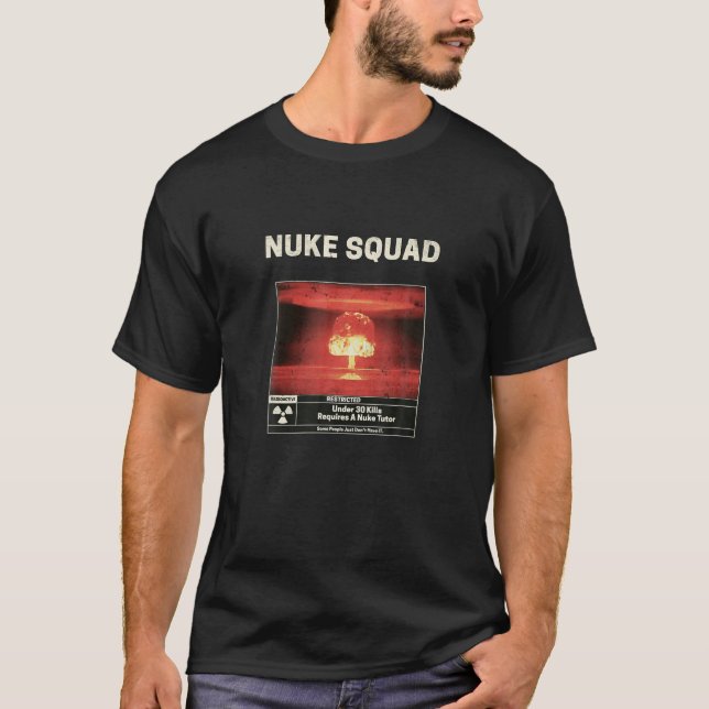Camiseta Jugador de zona de guerra nuclear (Anverso)