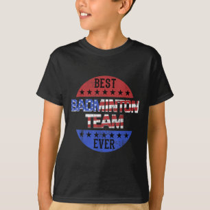 Camiseta Jugador del equipo de bádminton Día de la Independ