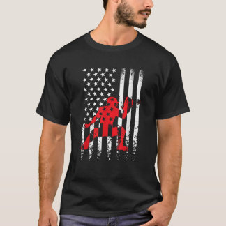 Camiseta Jugador del equipo de béisbol de la bandera de los