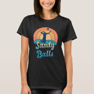 Camiseta Jugador del equipo de voleibol playa Sandy Balls