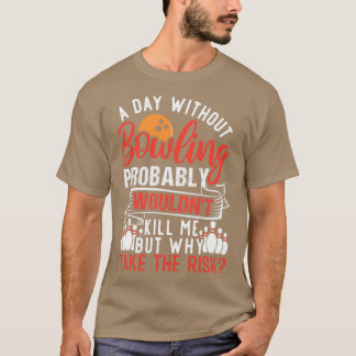 Camiseta Jugador del equipo del ventilador del boliche T