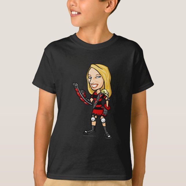 Camiseta Jugador del personal de la isla de Krawk de la (Anverso)