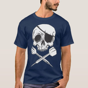 Camiseta Jugador del tablero de mandos del juego Dartshirt