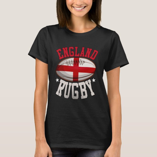 Camiseta Jugador deportivo de Rugby de Inglaterra (Anverso)