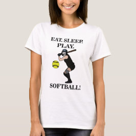 Camiseta Jugador deportivo de Softbol