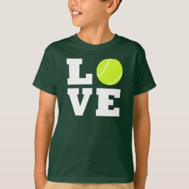 Camiseta Jugador deportivo de Tenis LOVE