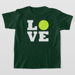 Camiseta Jugador deportivo de Tenis LOVE