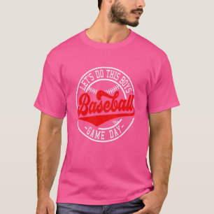 Camiseta Jugador Deportivo del Día del Béisbol