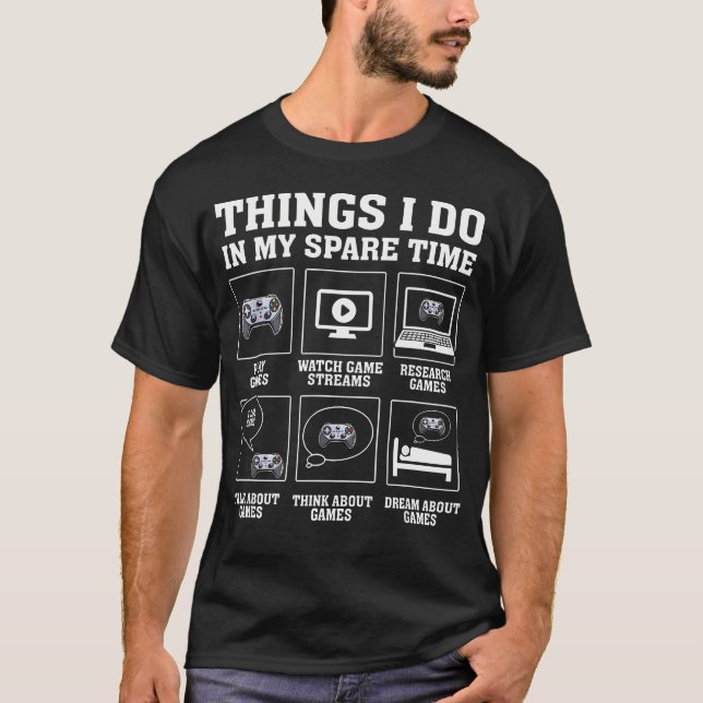 Camiseta Jugador Divertido (Anverso)