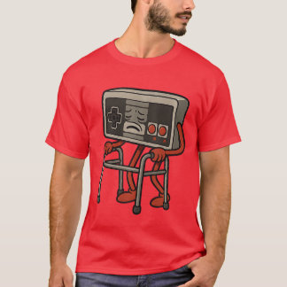 Camiseta Jugador Divertido Antiguo Juegos Retro 80s 90s Vid