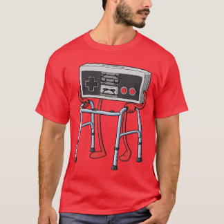Camiseta Jugador Divertido Antiguo Juegos Retro 80s 90s Vid