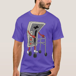 Camiseta Jugador Divertido Antiguo Juegos Retro 80s 90s Vid