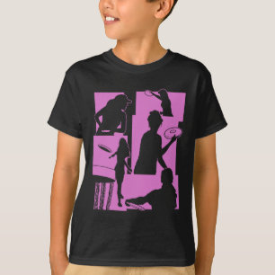 Camiseta Jugador Divertido de Golf con Disco Disco Volador 