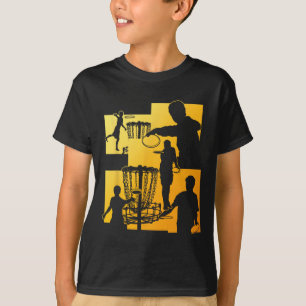 Camiseta Jugador Divertido de Golf con Disco Disco Volador