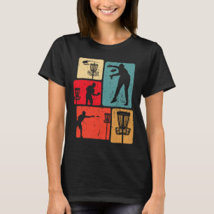Camiseta Jugador Divertido de Golf con Disco Disco Volador 
