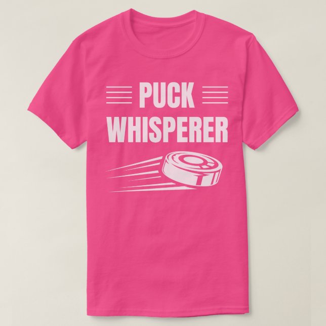 Camiseta Jugador divertido de hockey sobre hielo Puck Whisp (Diseño del anverso)