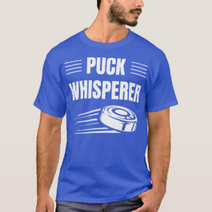 Camiseta Jugador divertido de hockey sobre hielo Puck Whisp