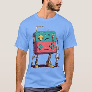 Camiseta Jugador Divertido De Juegos Antiguos Retro 80s 90s