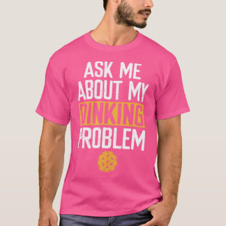 Camiseta Jugador Divertido de Pickleball Remo Jugando Pickl