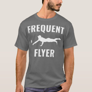 Camiseta Jugador Divertido de Voleibol Equipo de Voleibol P