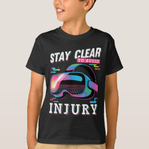 Camiseta Jugador divertido de Vr de juegos