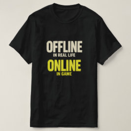 Camiseta Jugador divertido fuera de línea en línea