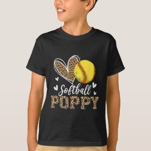 Camiseta Jugador divertido Softll Amapola Leopardo Amapola