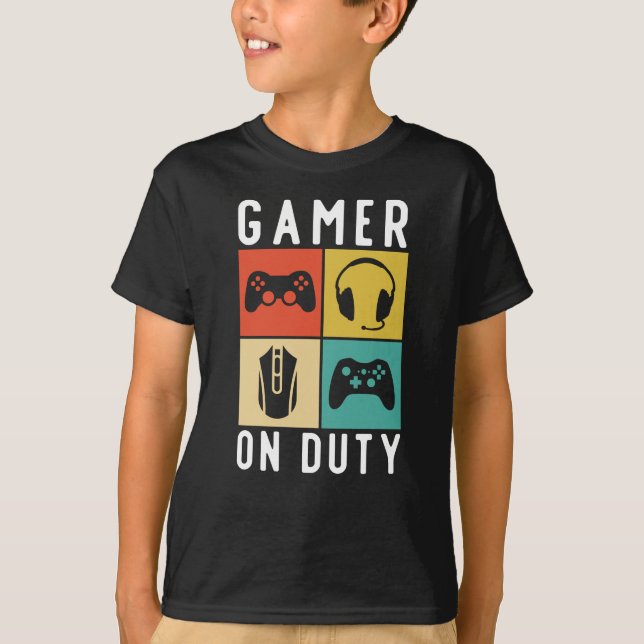 Camiseta Jugador En Un Regalo De Juego De Obligaciones (Anverso)